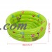 Inflatable Kiddie Pool 3 Ring Round Swimming Pool Ball Pit ,Anti-skid Bottom With Double Layer Bubble Designed   